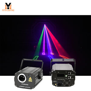 جهاز عرض ليزر للمسرح بقوة 330 ميلي واط من سلسلة F2 مع إضاءة RGB متحركة للديسكو وإضاءة ليزر ثلاثية الأبعاد - Product Image 1