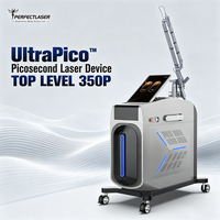 Appareil de traitement cutané Perfectlaser à laser picoseconde, faible dommage thermique, sûr pour la peau, élimination des taches de rousseur du visage, élimination des tatouages sur tout le corps