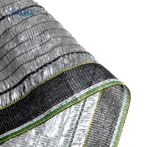 Aluminium schaduwdoek op maat, aluminiumfolie schaduwnet, zilveren zeilen, privacy screen voor auto, patio, tuin, <span class=keywords><strong>pergola</strong></span> afdekking - Product Image 2