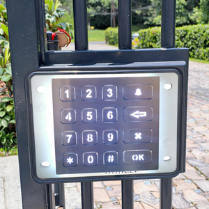 16-key <span class=keywords><strong>4x4</strong></span> không thấm nước Ma trận LED Backlit xây dựng hệ thống intercom với thép không gỉ 304 số bàn phím CE/FCC chứng nhận - Product Image 2