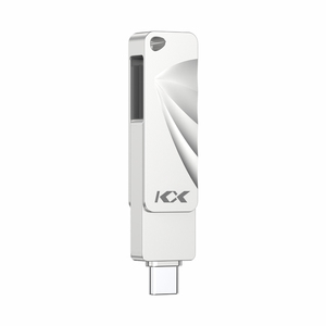 แฟลชไดรฟ์ USB แบบขายส่งใหม่ ความจุ 64GB/128GB/256GB ตัวเรือนโลหะ หมุนได้ USB 3.2 Type-C พร้อมระบบเข้ารหัส รับประกัน 1 ปี <span class=keywords><strong>ราคา</strong></span>โรงงาน รับผลิตตามสั่ง - Product Image 1