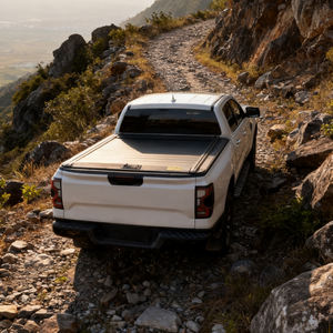 Cubierta de Tonneau impermeable de aleación de aluminio retráctil eléctrica, tapa de persiana enrollable, cubiertas de cama para <span class=keywords><strong>camioneta</strong></span>, Ranger para Tocoma Tundra - Product Image 5