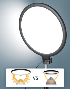 Nouvelle lumière de remplissage LED Selfie 10 pouces photographie Dimmable plein écran éclairage en direct avec trépied pour maquillage youtube <span class=keywords><strong>Tiktok</strong></span> - Product Image 4