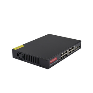 Switch de Fibra Óptica Gigabit de 19 Puertos Ling Shi, 16+3 Puertos, Fuente de Alimentación de 24V para Seguridad de Redes e Ingeniería de Edificios - Product Image 1