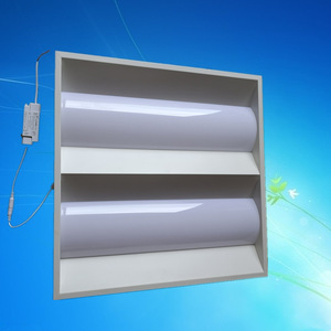 Plafonnier LED encastré au design industriel moderne, avec réflecteurs miroir, corps en fer, forme en grille H, lumière du jour 5000K, AC 220V - Product Image 6