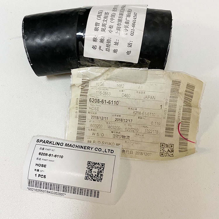 Excavator Hose SAA4D95LE 6208616110 - Reliable Spare Parts
