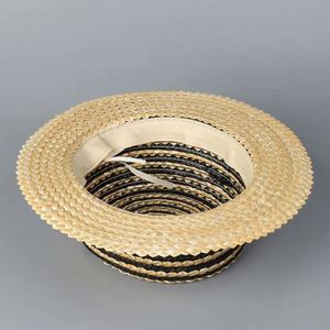 หมวกปีกกว้างลายทางสำหรับผู้หญิง ฤดูร้อน ปี 2025 สำหรับกิจกรรมกลางแจ้ง ชายหาด กันแดด ป้องกันรังสียูวี  หมวกทรงโบตเตอร์ พิมพ์ลายสกรีน  รับทำแบรนด์ตามสั่ง - Product Image 5