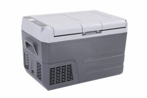 Tủ Lạnh Di Động Hai Khu Vực Với Máy Nén Baiyue, Tủ Lạnh Mini Tủ Lạnh Làm Mát Cho Ngoài Trời, Sử Dụng Tại Nhà, Màu Xám - Product Image 4