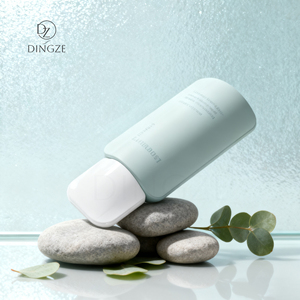 Stokta Sıcak Satış Biyolojik Olarak Parçalanabilir 50ml Güneş Kremi Özel Krem Ambalajı Sıkılabilir Boş Kozmetik Plastik Şişeler - Product Image 1