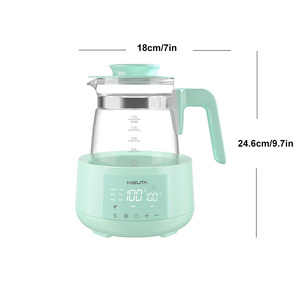 High Quality Digital Electric Jug Kettle Glass Baby Milk Warmer Stainless Steel EU Plug English Water <strong>Boiler</strong> Color <strong>Box</strong> + Carton - Product Image 2
