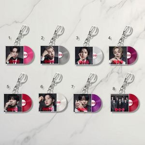 พวงกุญแจอะคริลิคแบบสร้างสรรค์พร้อมรูปภาพอัลบั้มไอดอลเคป๊อปขายส่ง - Product Image 4