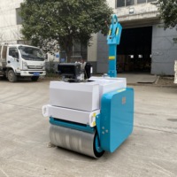 Mini Compacteur Vibratoire Autoporté Hydraulique de 0,5 Tonne pour Béton, Sol et Asphalte