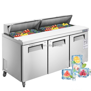Refrigeration Equipment Salad <strong>Bar</strong> <strong>Cool</strong> <strong>Bar</strong>/Sandwich,Salad Preparation Pizza Counter Refrigerator/Pizza Prep Table - Product Image 1