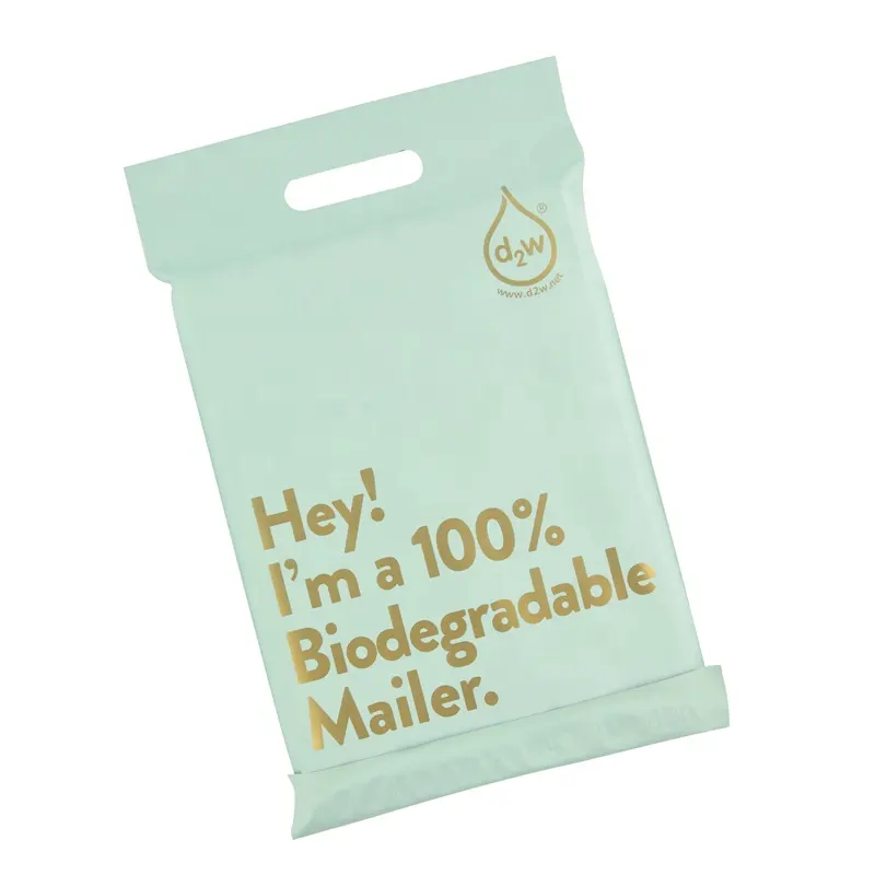 Bubble Mailer 00% recycelte biologisch abbaubare mint grüne Tasche Mailing danke Versand Taschen