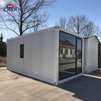 Vente en gros de maison conteneur modulaire préfabriquée de 20 pieds cabine de bureau détachable poste de garde de sécurité Maison conteneur préfabriqué pliable
