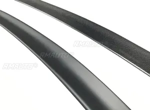 สปอยเลอร์หลังคาร์บอนไฟเบอร์แท้ สำหรับ BMW ซีรีส์ 7 รุ่น F01 F02 740i 750i ปี 2009-2014 อุปกรณ์ตกแต่งรถยนต์ สปอยเลอร์ฝากระโปรงท้ายรถยนต์ BMW F01 - Product Image 6