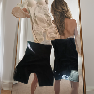 Fajas Colombianas Salome Post-Lipoesculpture : Combinaison en jean amincissante, gainante sans couture, respirante, en soie, effet Levanta Cola - Product Image 3