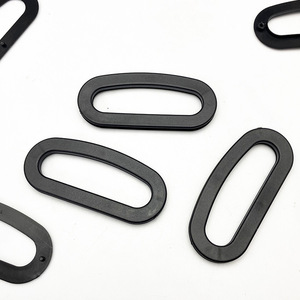 หูจับพลาสติกสีดำรูปวงรีสำหรับกล่อง พกพาสะดวก พร้อมรูสกรู - Product Image 3