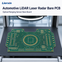 Lierxin Automotive LiDAR Laser Radar Bare PCB untuk Sensor Pengukuran Jarak Optik Aplikasi Elektronik OEM