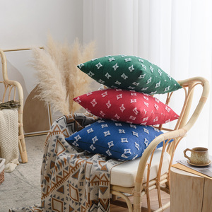 American Little Flower Vintage 45x45 puro cotone ricamato copricuscini per soggiorno - Product Image 2