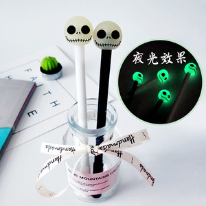 Promoción Skull Ballpoint Head Toppers Kids Toy Ball Pen - Product Image 2