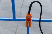 Élévateur à ciseaux à chenilles de 12m avec vérins à rouleaux pour le travail de l'air pour les ascenseurs et les travaux