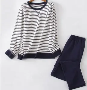 Unisex ชุดนอน2ชิ้นชุดคลาสสิกชุดนอนกลางคืนชุดนอน Loungewear สำหรับเด็ก - Product Image 1