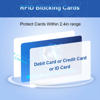 Carte anti-vol de sécurité RFID en gros pour la protection des données
