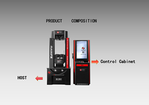 Machine d'essai personnalisable pour la force de traction ou de compression axiale des barres métalliques, conforme à la norme ASTM, avec garantie d'un an - Product Image 3