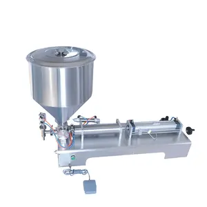 Single Head Semi-Automatic Mass Flow Meter Filler Grease Filling Machine Hand Filling Machine