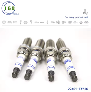 ยี่ห้อใหม่ IMG ยี่ห้อหัวเทียนอิริเดียมคู่สําหรับ Infiniti <span class=keywords><strong>Nissan</strong></span> 22401-EW61C 22401-ew61c Fxe22hr11 - Product Image 4