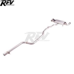 Sistema di Scarico Catback in Acciaio Inox 304 per BMW 116i <span class=keywords><strong>118i</strong></span> 120i <span class=keywords><strong>F20</strong></span> 1.5T, Silenziatore con Valvola, Finitura Sabbiata, Spessore 1.5mm - Product Image 5