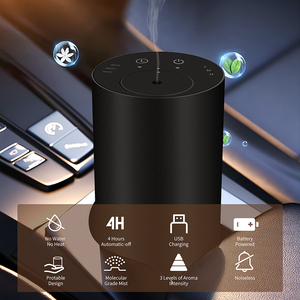 Difusor de Aroma de Metal portátil de 20ml eléctrico más vendido, USB batería recargable, aceite esencial sin agua para uso en exteriores de coche - Product Image 6