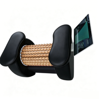 2026 Grand Rouleau de Massage Corporel pour Drainage Lymphatique et Soulagement des Douleurs Musculaires, Appareil de Fitness Noir pour Amincissement des Jambes et du Corps, Chaise de Massage