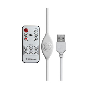 USB đơn sắc màu duy nhất mờ không dây điều khiển từ xa cho LED ánh sáng dải ánh sáng ban đêm LED ánh sáng hẹn giờ chuyển đổi cáp - Product Image 6