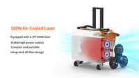 Machine de nettoyage laser portative haute puissance pour la décapage de la rouille et de la peinture tenaces