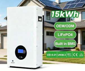 แบตเตอรี่ลิเธียม LiFePO4 แบบติดผนัง 51.2V 300Ah 15kWh สำหรับสำรองไฟบ้านและเก็บพลังงานแสงอาทิตย์ - Product Image 3