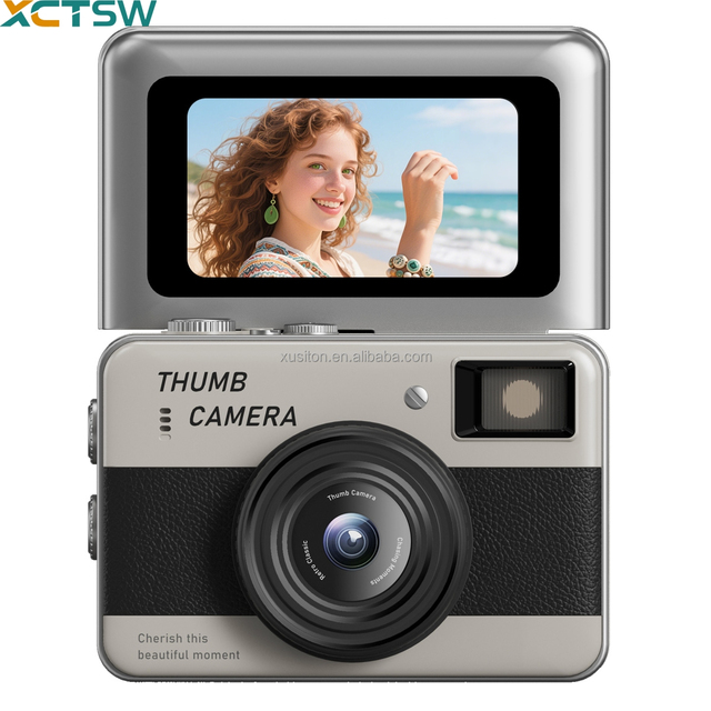 OEM Mini DV Camera Cartoon Photo 1.47" HD Screen 1080P Video MicroSD Card Slot Plastic Children's Kids Camera
