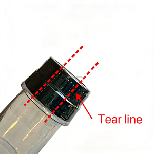 Ücretsiz Numune Şeffaf PVC PET Plastik Isı Daralan Bant Kılıfı Perforasyonlu Şişe Kapak Sızdırmazlık Şrink Ambalaj Filmi - Product Image 2