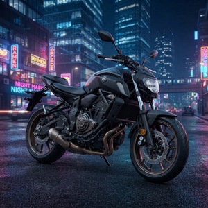 Motocicleta Usada Serie <span class=keywords><strong>MT</strong></span>-<span class=keywords><strong>07</strong></span>, Bicilíndrica, Estilo Naked, Asiento Confortable de 805 mm, <span class=keywords><strong>Motor</strong></span> Potente para Carretera - Product Image 1