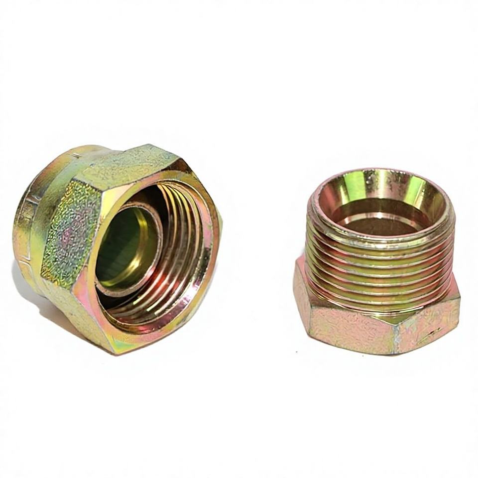 Hydraulic Oil Pipe Gun Barrel Plug Male/Female Thread Female Connection ...