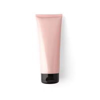 Tube cosmétique 30ml 50ml 100ml 200ml 300ml, tube en plastique 30-50mm, bouchon à vis, bouchon à clapet, or, argent, rose, impression de logo personnalisée