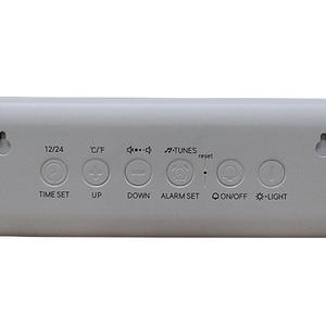 Cheetie relógio de parede cp200, relógio espelhado com visor digital para dia do mês, da semana, calendário - Product Image 6