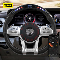 Volant en carbone TDD LED pour Benz W213 W204 S500 S320 S300 E200 E300 E320 E350 E43 E63 E53 E500 Amg Volant LED