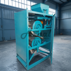 Tambour séparateur magnétique pour l'élimination des contaminants ferreux, équipement de traitement des minerais, machine industrielle robuste - Product Image 4