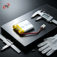 Baterai PL Isi Ulang 3.7V 400mAh LiCoO2 Semi-solid State 500-Cycle untuk Jam Tangan Anak, Pelacak GPS, Perangkat Bluetooth Mini