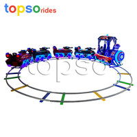 Nouveau jeu électrique pour enfants Petit train électrique Parc d'attractions Tour Mini Track Train Rides à vendre