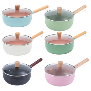Takag Japanese Style Yukihira Pan Nonstick Induction Compatible Multicolor Set For Cooking Baby Food - Product Image 1