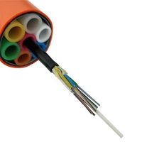 FTTX FTTR FTTH GCYFY 24 cœurs à 288 noyaux soufflant de l'air nouveau câble à fibres optiques extérieur Micro câble soufflé par air
