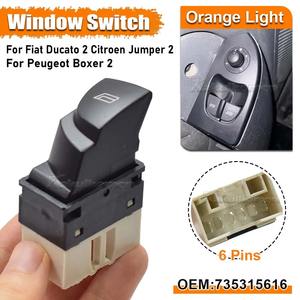 Baru 6554.T5 pengangkat jendela daya tombol saklar kontrol Master untuk FIAT Ducato 2 untuk PEUGEOT Boxer 2 CITROEN Jumper 2 735315616 - Product Image 3